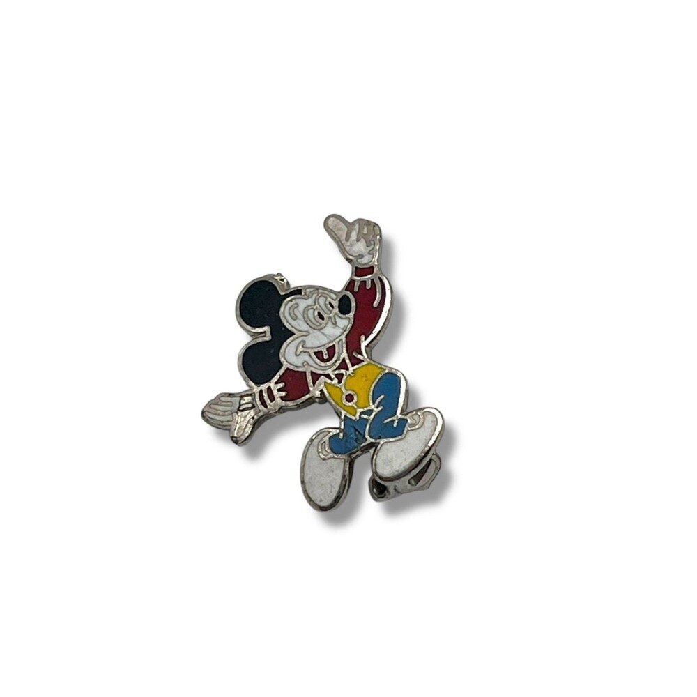 Vintage Mickey Mouse Disney Collectible 1 inch Enamel Pin 1990s